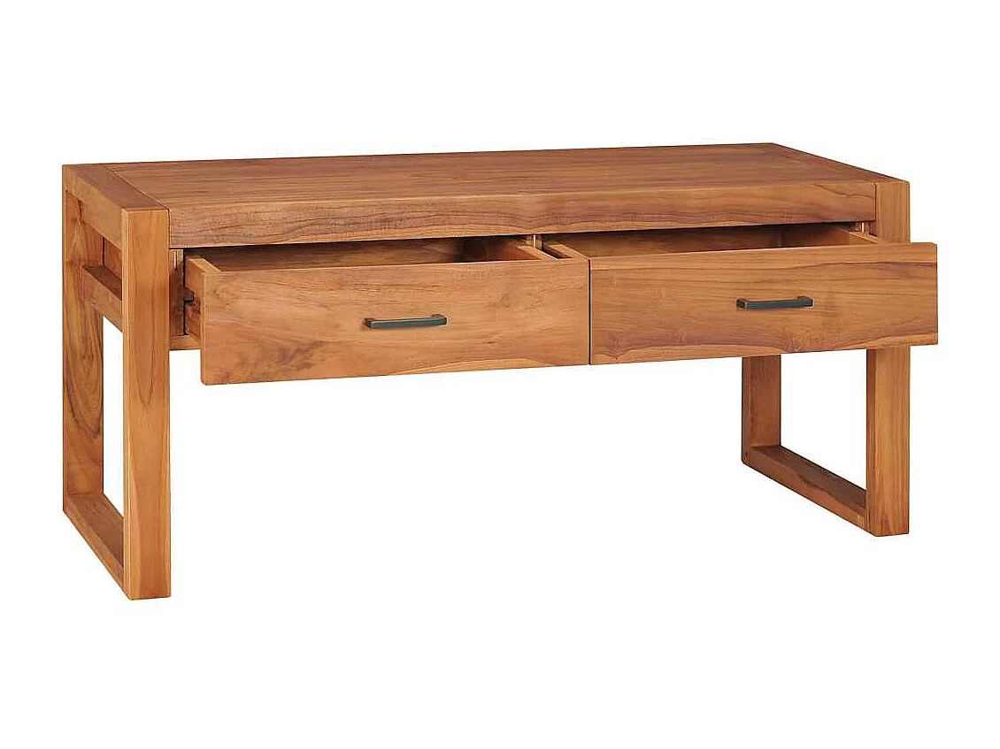 Mobile porta TV 100x40x45 cm Legno di teak