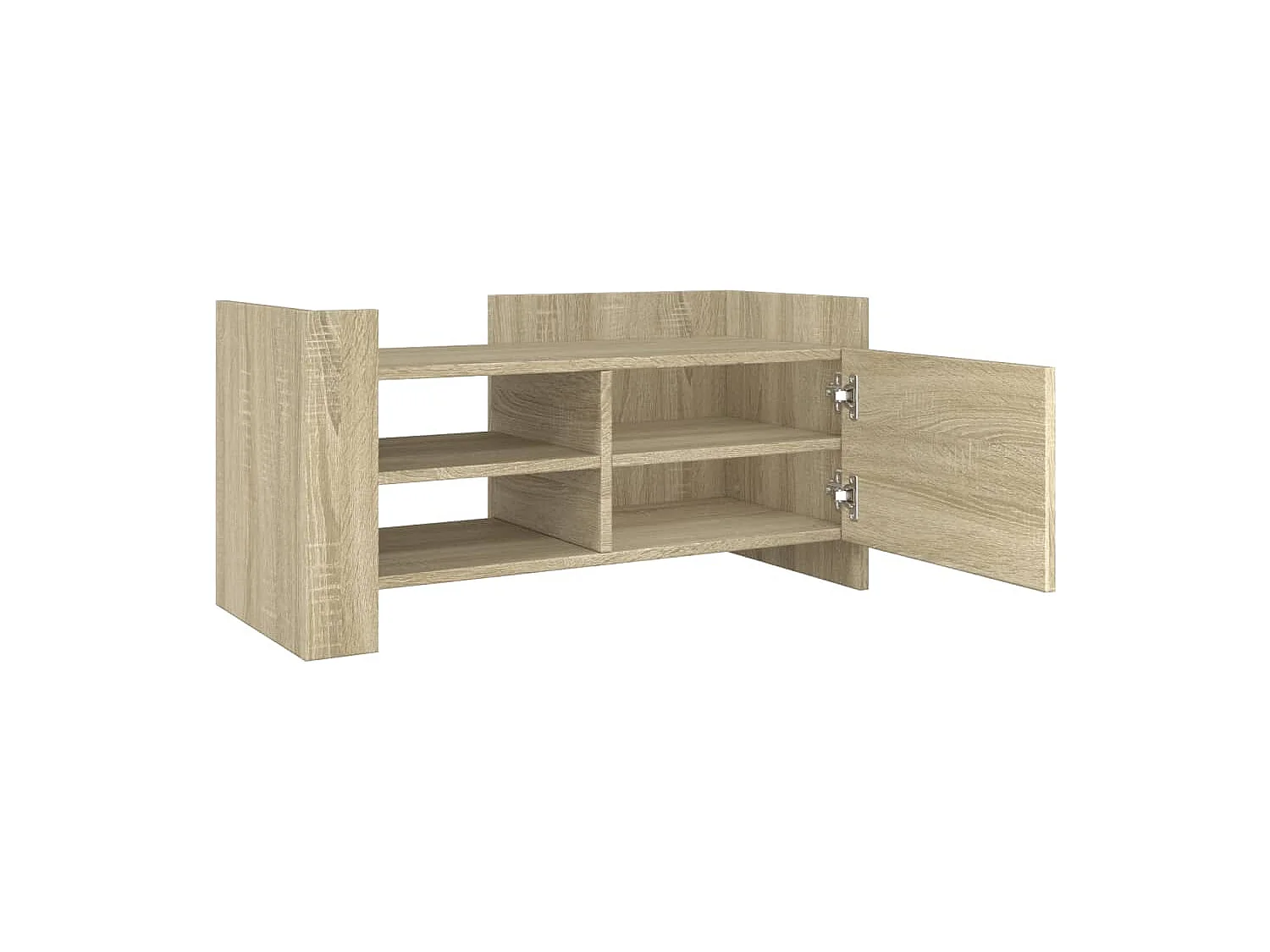 Meuble TV chêne sonoma 80x35x40 cm bois d'ingénierie