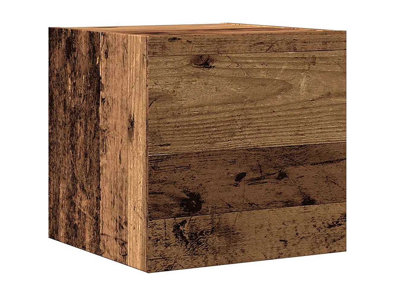 Ensemble de meuble TV mural 7 pcs vieux bois bois d'ingénierie