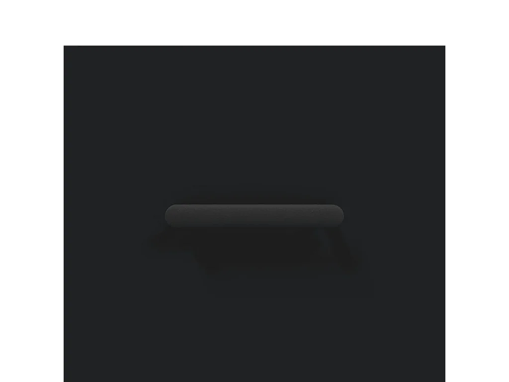 Mobile TV nero 80x36x50 cm Legno ingegnerizzato