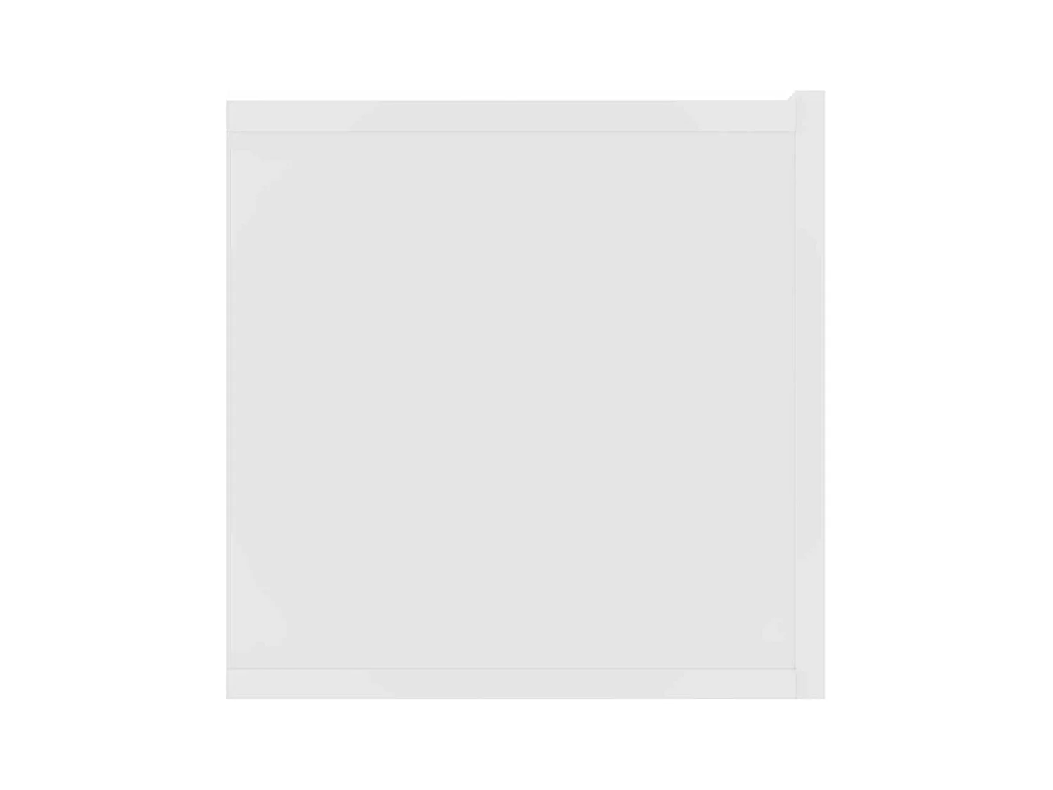 TV-kast 2 stuks wit 80x30x30 cm bewerkt hout