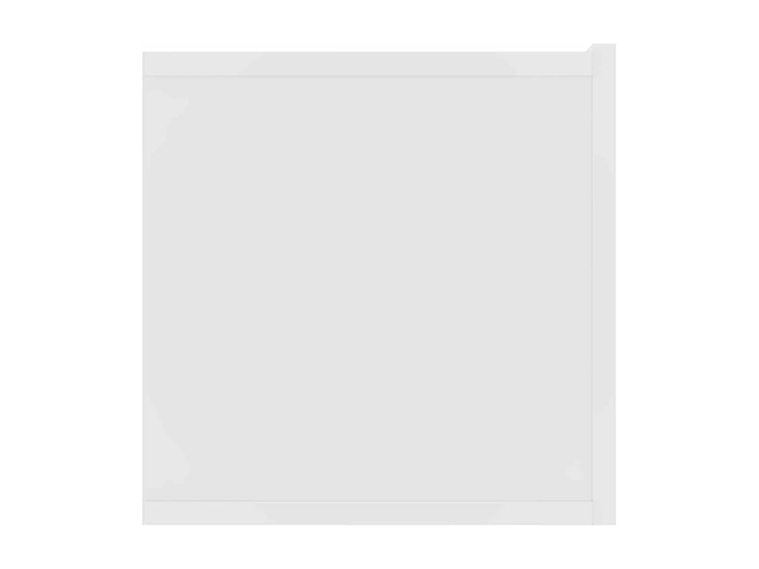 Mobile TV 2 pezzi bianco 80x30x30 cm in legno ingegnerizzato