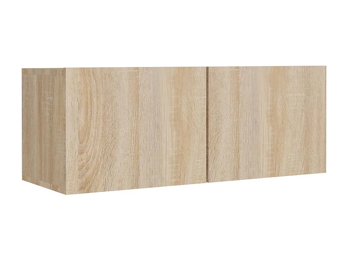 Set di mobili TV da 5 pezzi in legno ingegnerizzato Sonoma Oak