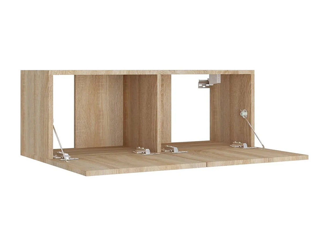 Set di mobili TV da 5 pezzi in legno ingegnerizzato Sonoma Oak
