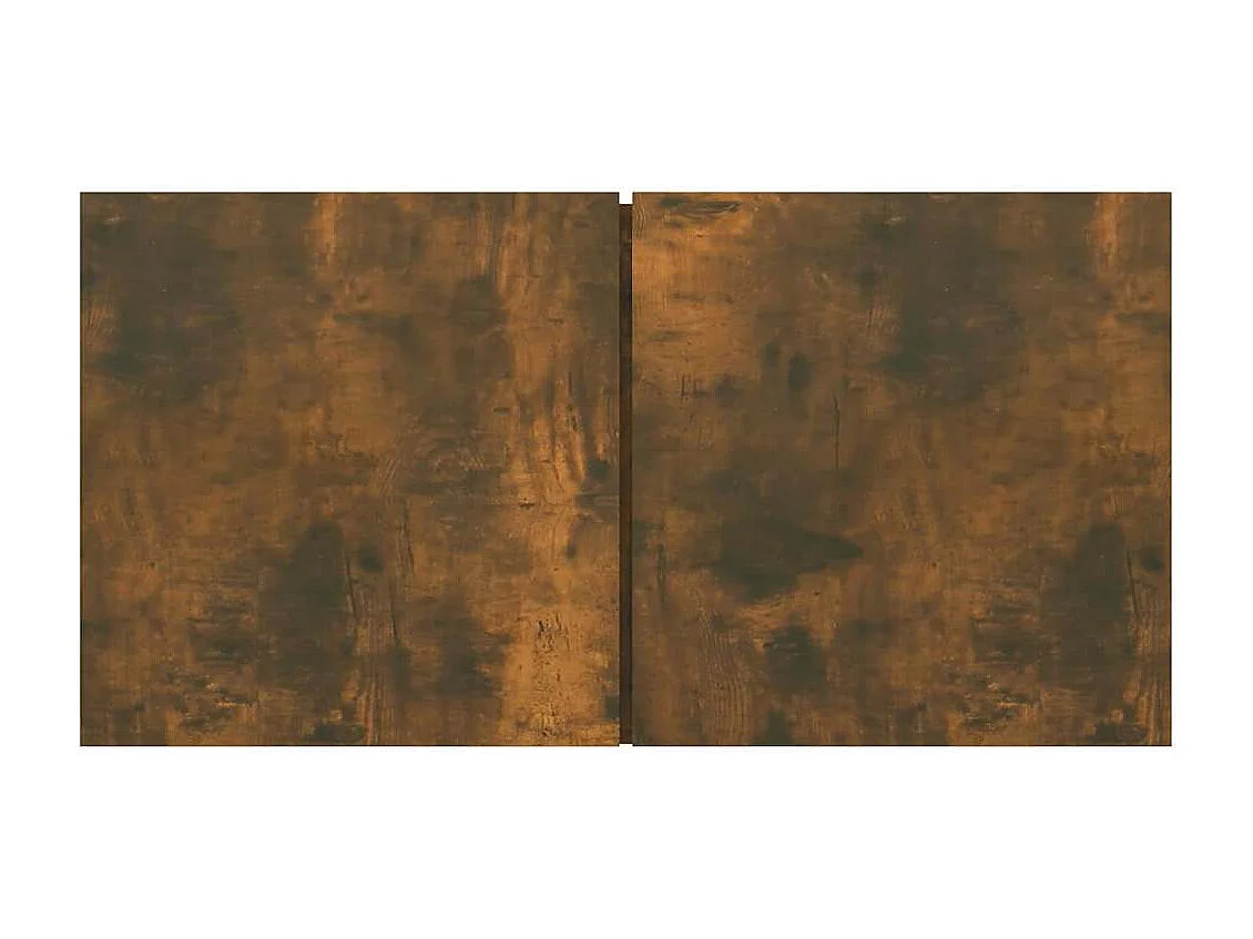 Meuble TV 2 pcs Marron 60 x 30 x 30 cm Bois d'ingénierie