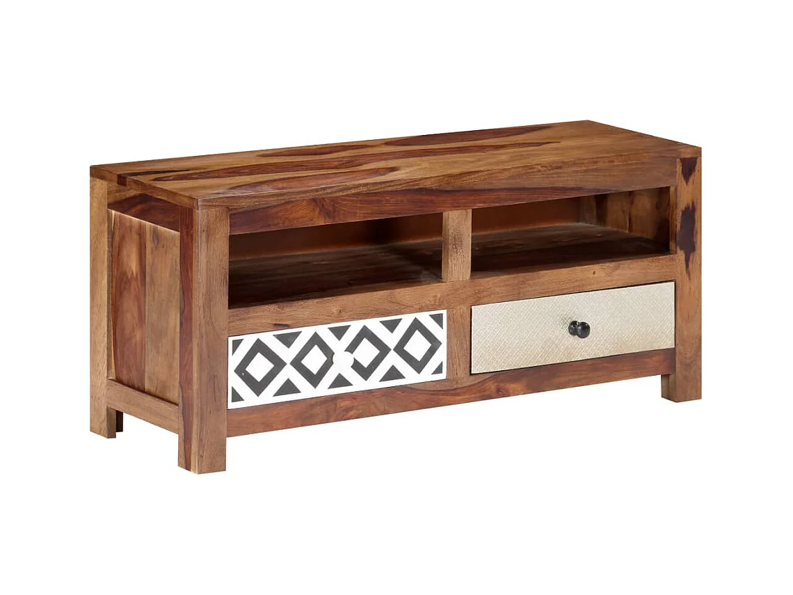 Meuble TV 90x30x40 cm Bois solide