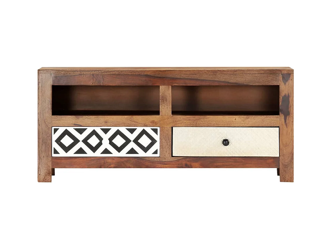 Meuble TV 90x30x40 cm Bois solide