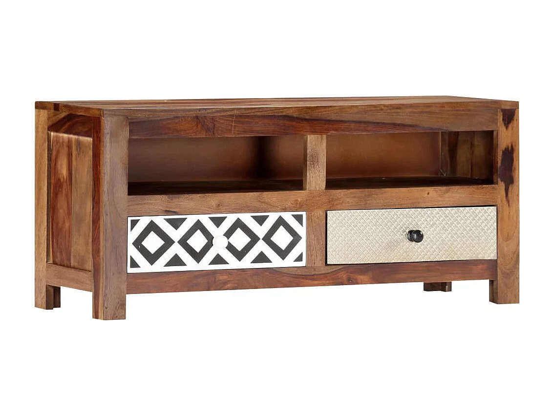 Meuble TV 90x30x40 cm Bois solide