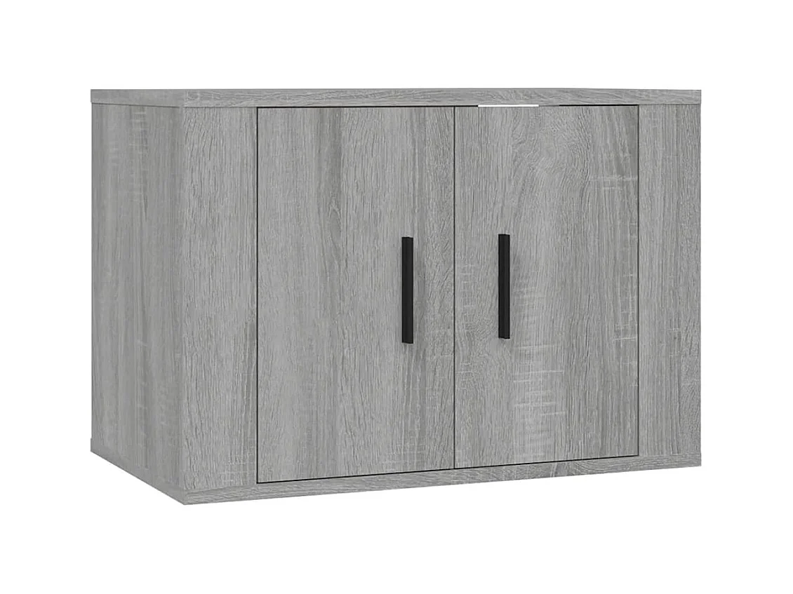 Ensemble de meubles TV 3 pcs Sonoma gris Bois d'ingénierie