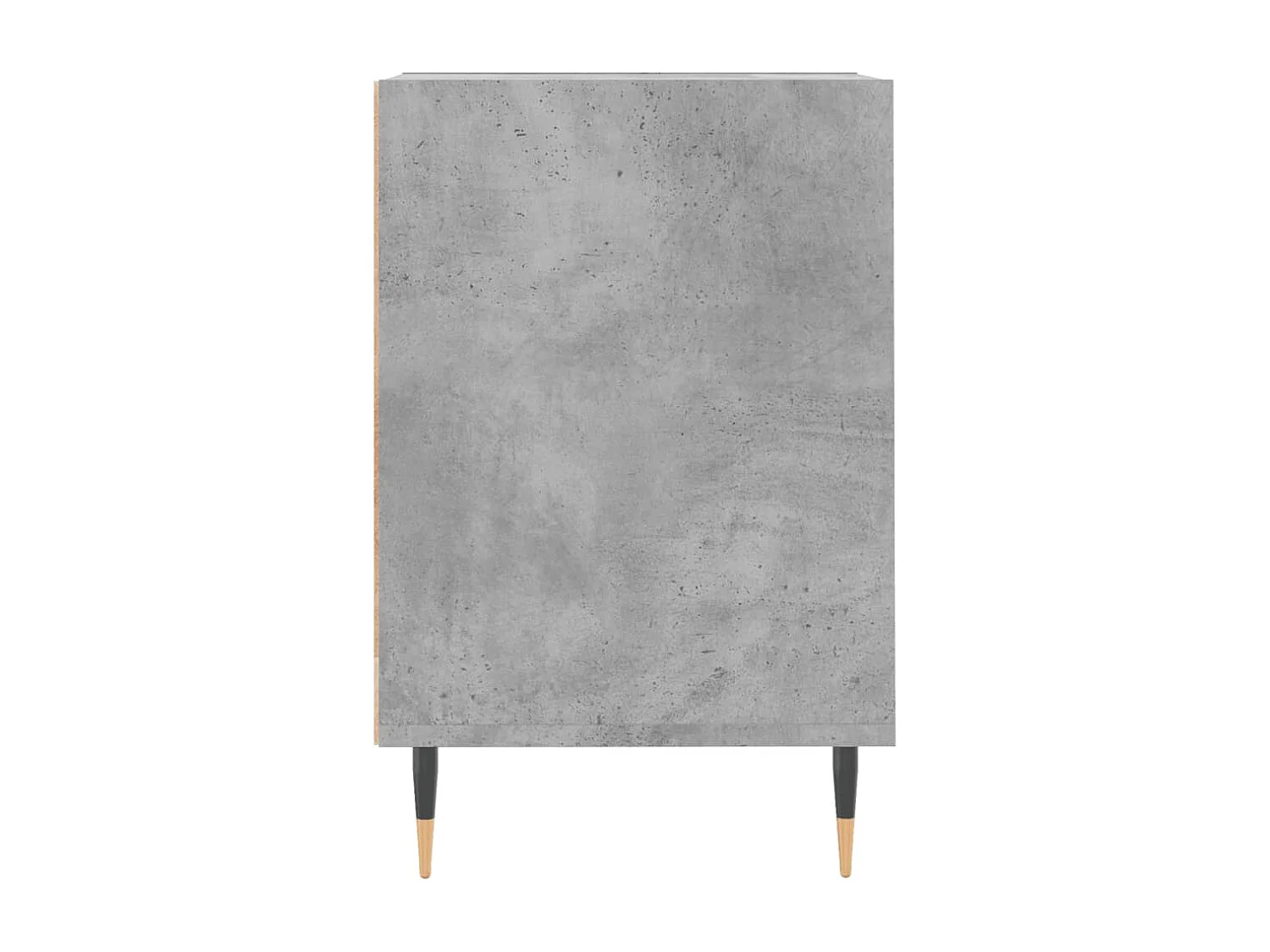 Meuble TV Gris béton 160x35x55 cm Bois d'ingénierie