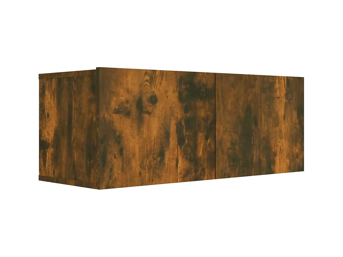 Ensemble de meubles TV 6 pcs Chêne fumé Bois d'ingénierie