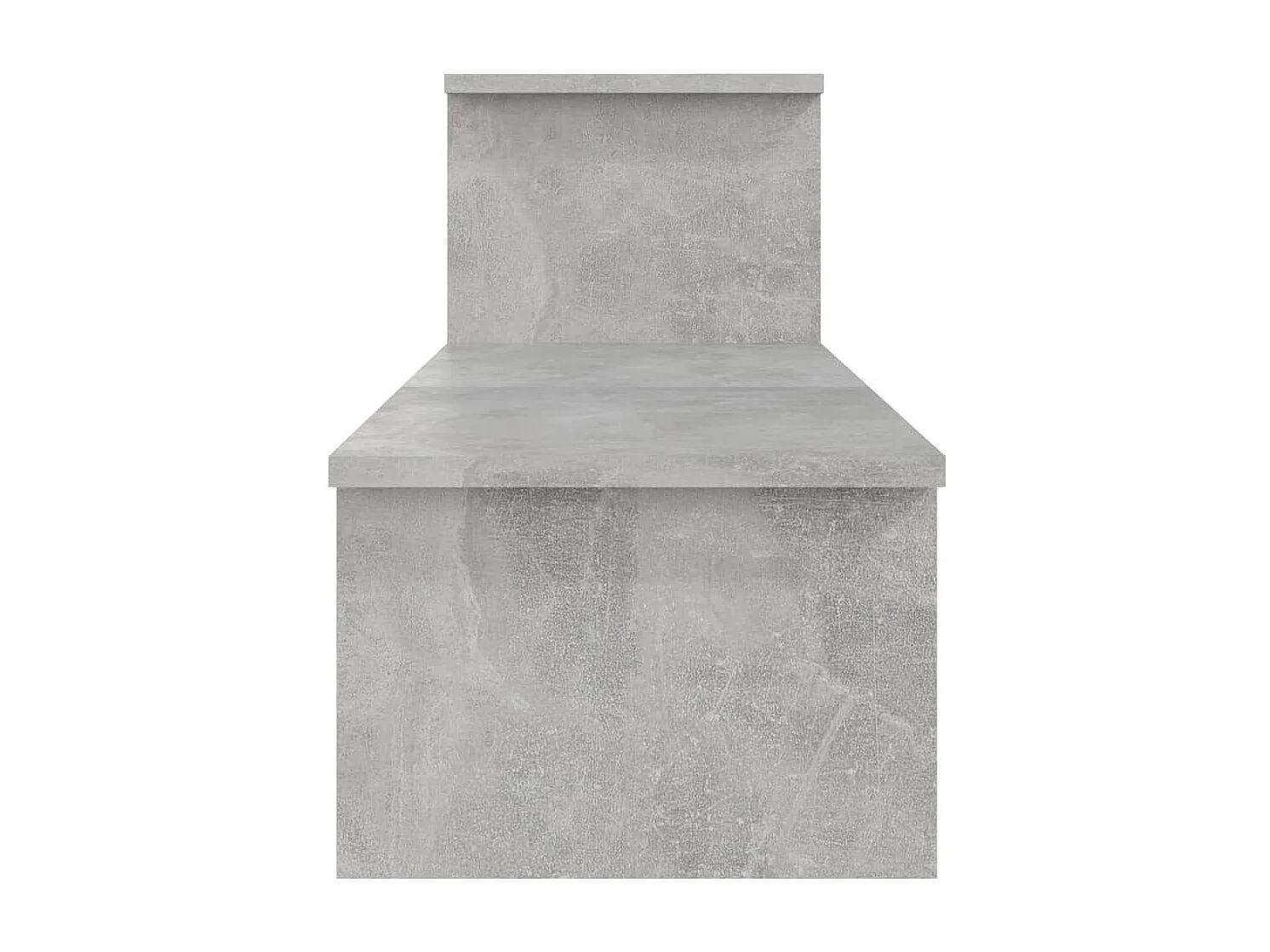 Meuble TV Gris béton 180x30x43 cm Bois d'ingénierie