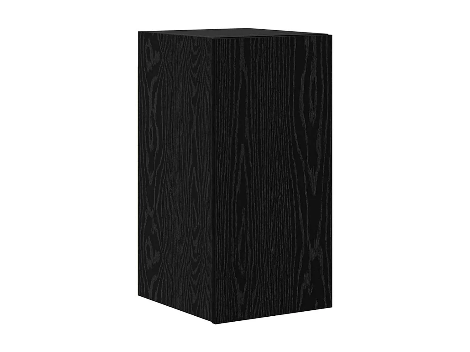 Meuble TV mural 6 pcs Chêne noir Bois d'ingénierie