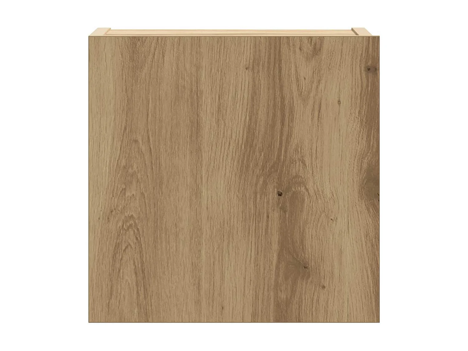 Set di mobili porta TV da parete da 8 pezzi, in rovere lavorato a mano