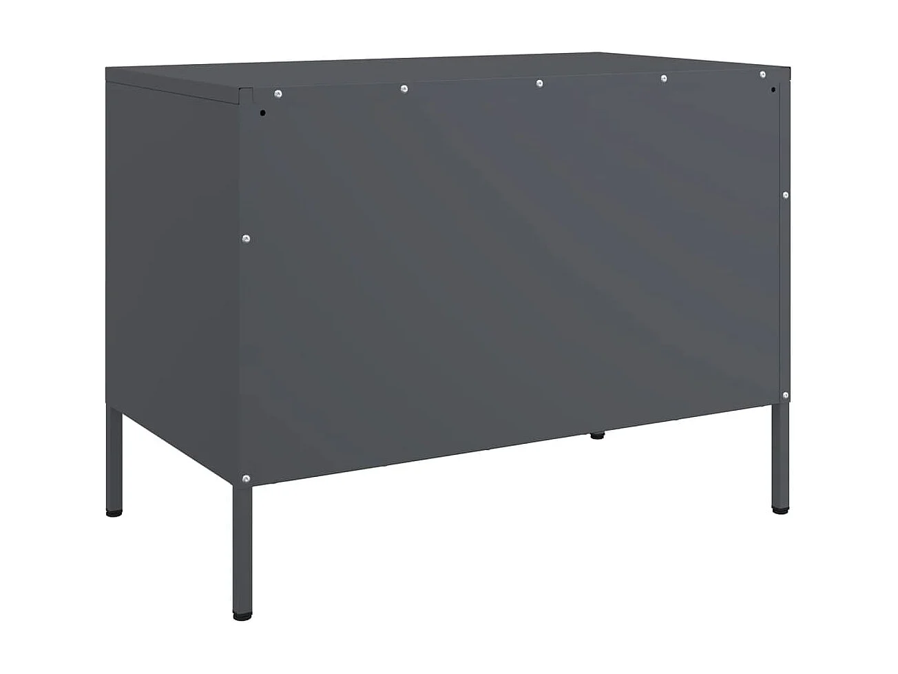 Meubles TV 2 pcs anthracite 68x39x50,5 cm acier