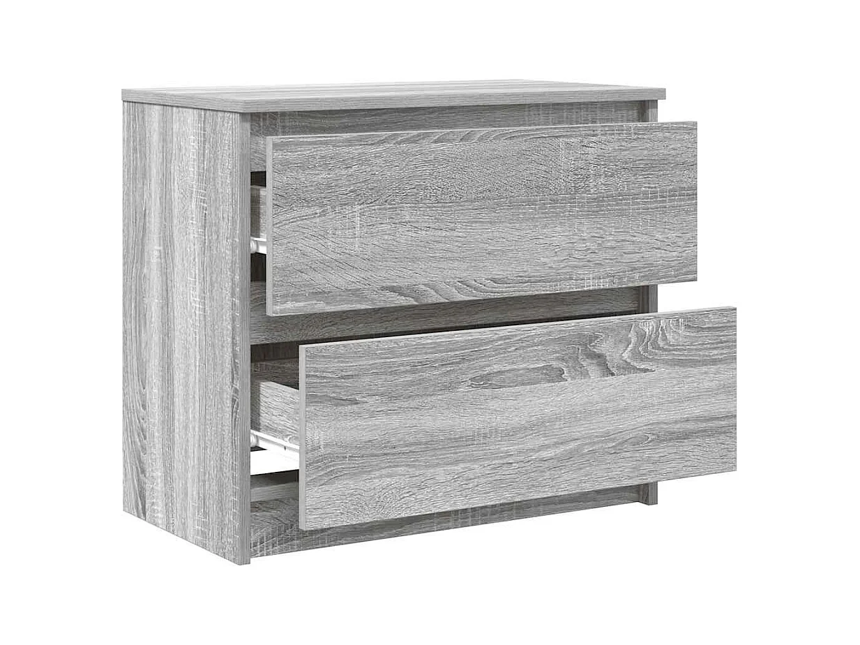 Meuble TV sonoma gris 60x35x54 cm bois d'ingénierie