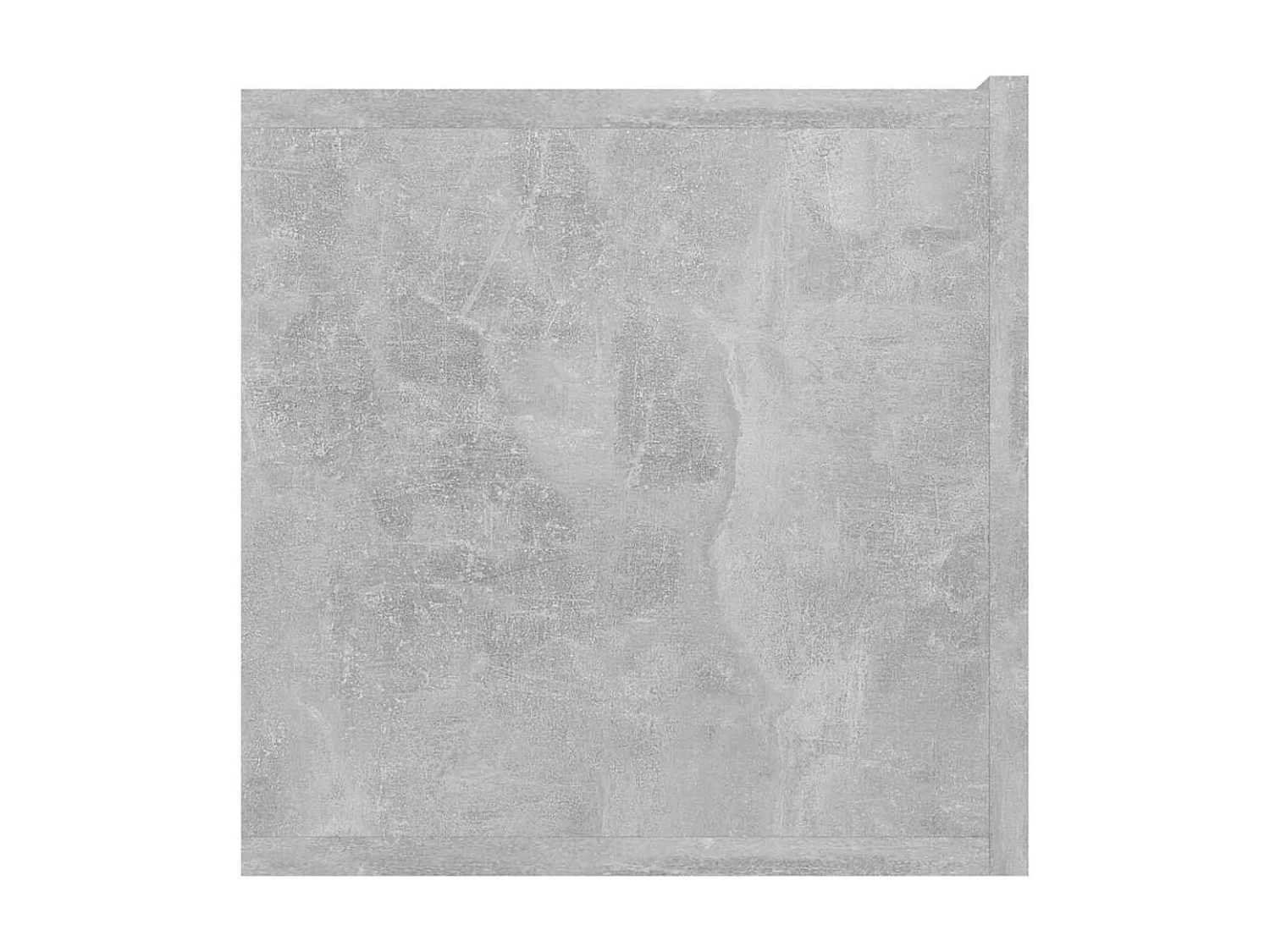 Mobile TV da parete 3 pezzi, grigio cemento, 60x30x30 cm