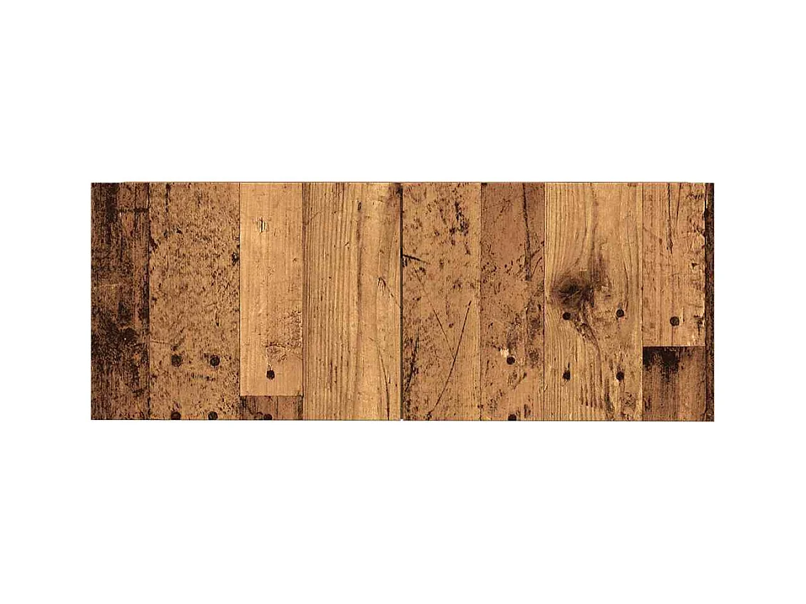 Meubles TV muraux 2 pcs vieux bois 80x30x30 cm