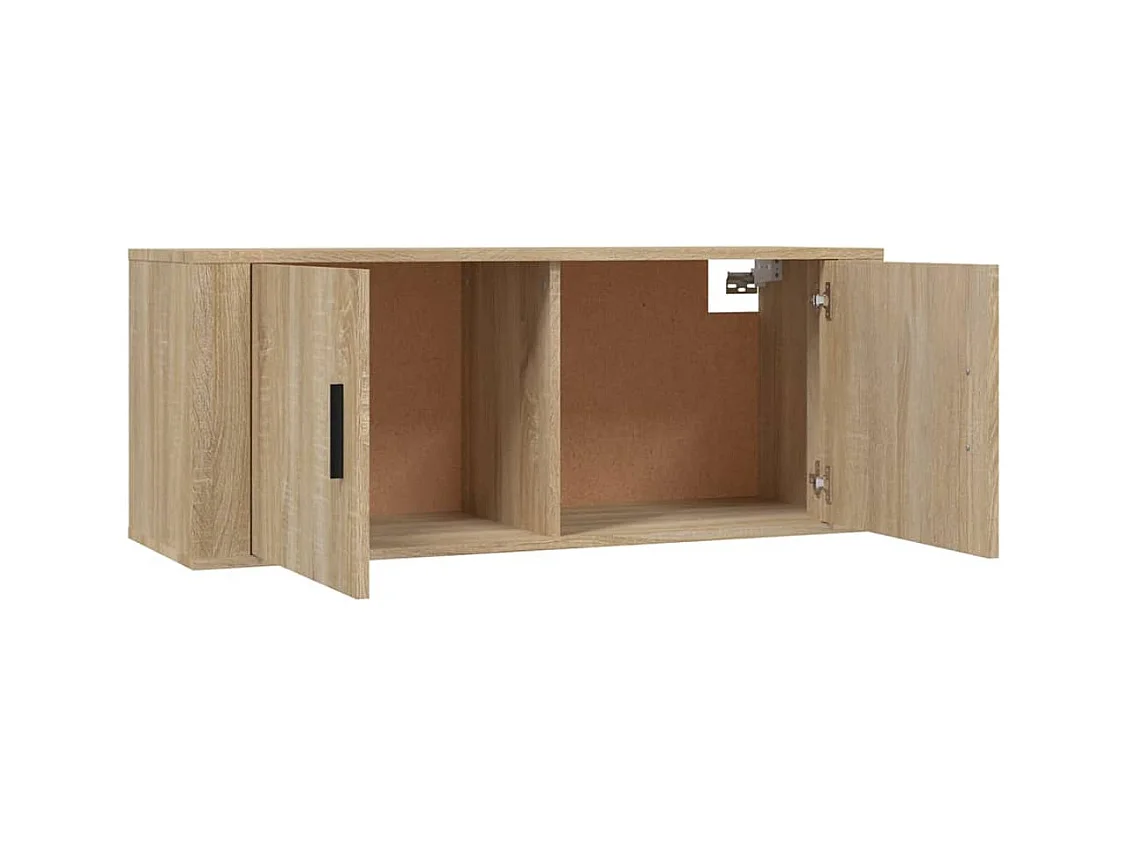Ensemble de meubles TV 3 pcs Chêne sonoma Bois d'ingénierie
