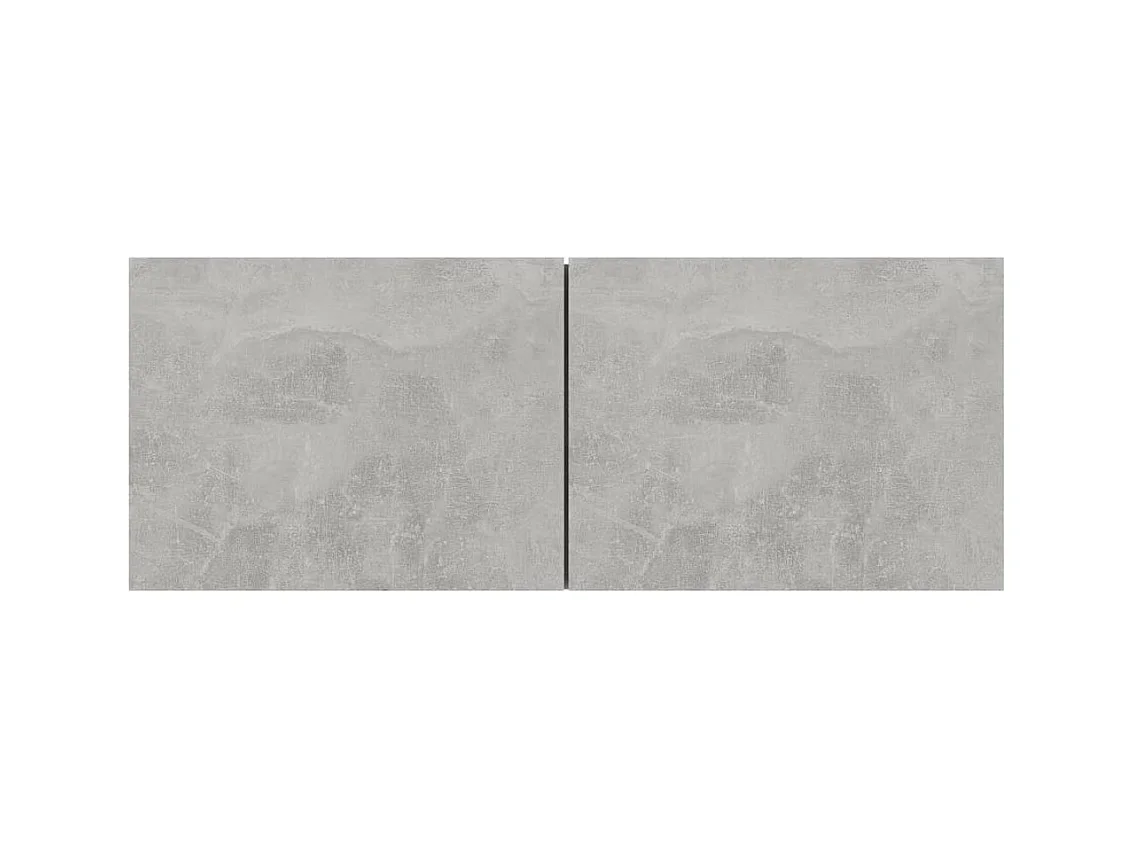 3-teiliger TV-Schrank Betongrau Holzwerkstoff