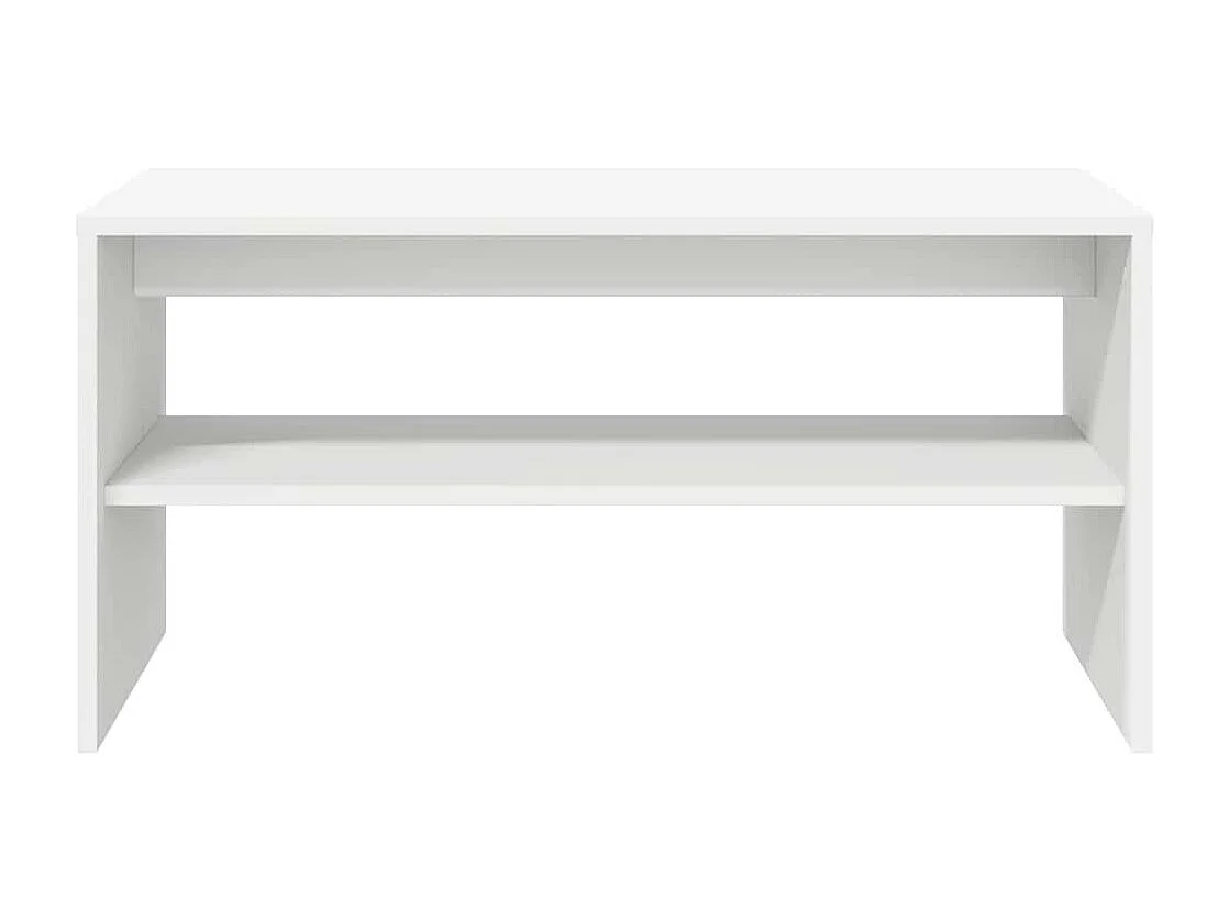 Mueble TV blanco 80x40x40 cm Aglomerado