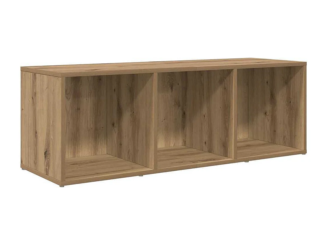Meuble TV 3 pcs Marron 107 x 35 x 37 cm Bois d'ingénierie
