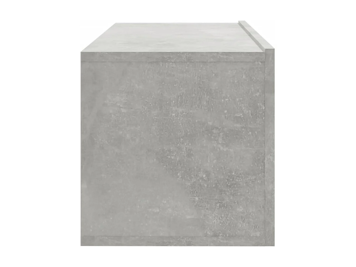 Mobile TV 2 pezzi Grigio Cemento 100x30x30 cm Legno ingegnerizzato