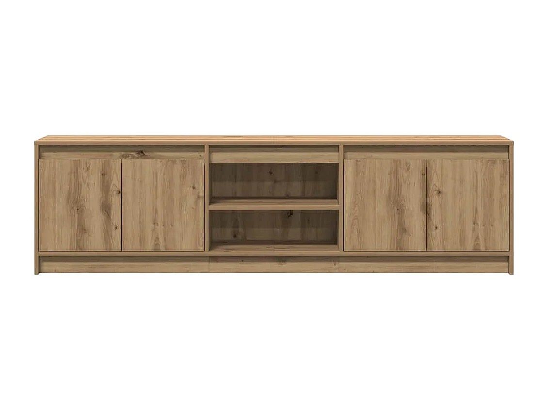 Meuble TV Marron 182 x 34 x 50 cm Bois d'ingénierie