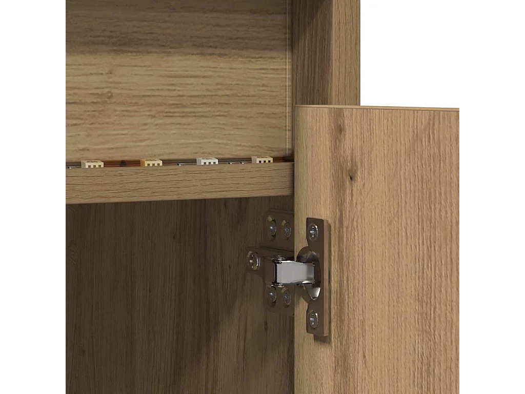 Meuble TV Marron 182 x 34 x 50 cm Bois d'ingénierie