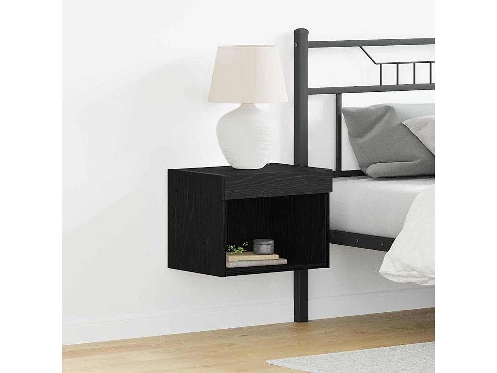 Meuble TV 2 pcs Chêne noir 40 x 30 x 30 cm Bois d'ingénierie
