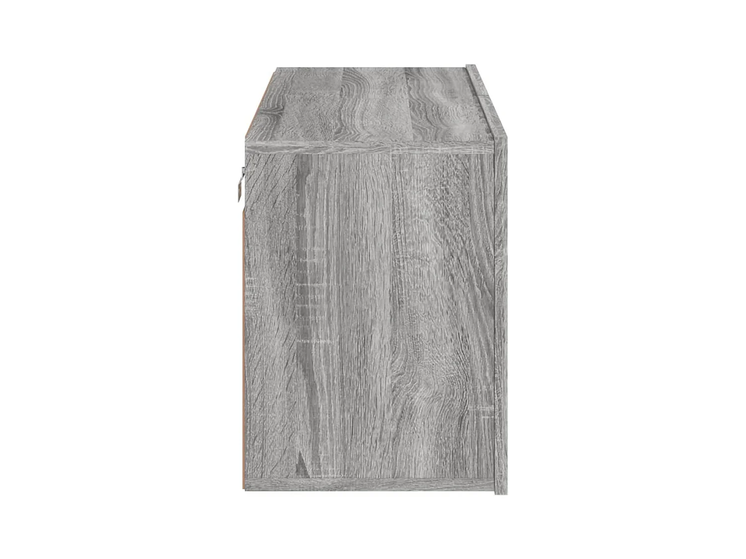 Meuble TV mural sonoma gris 80x30x41 cm