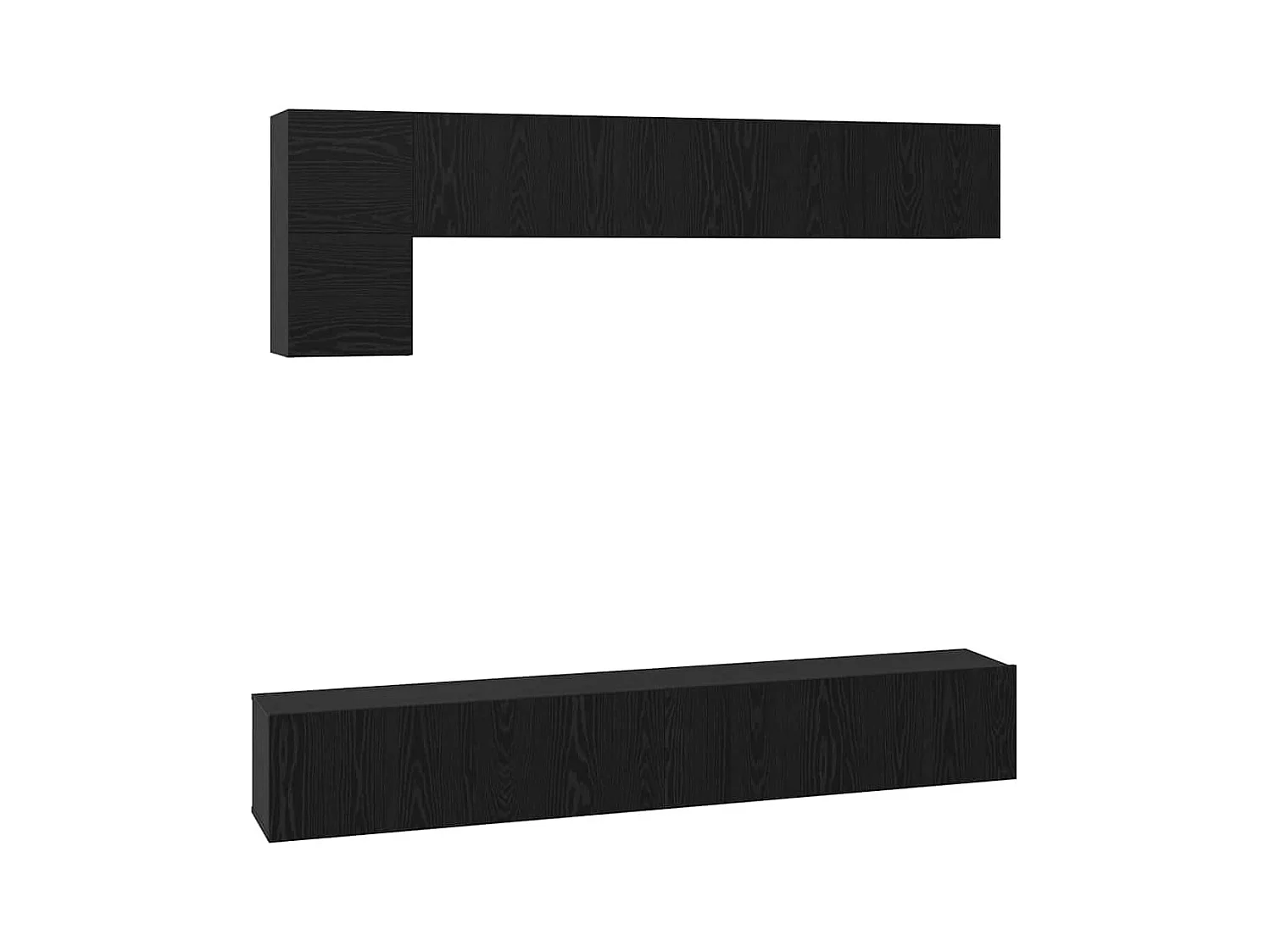 Ensemble meuble TV 5 pcs Chêne noir 100 x 30 x 30 cm