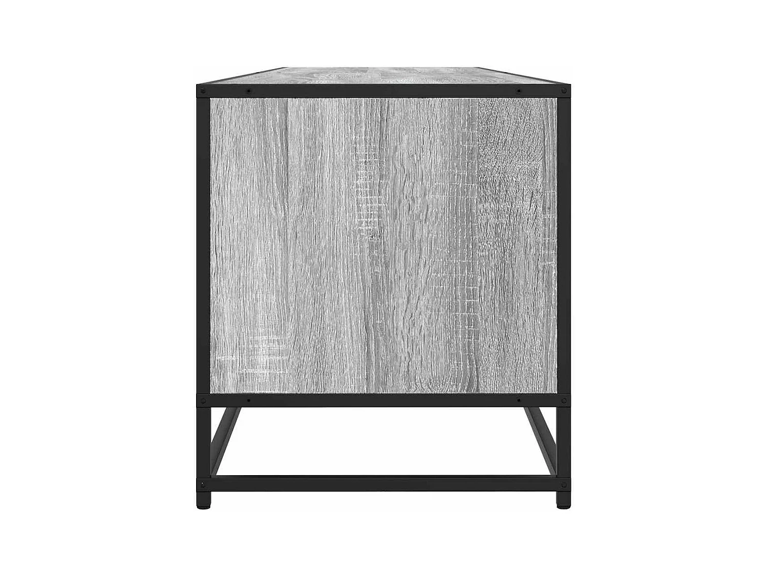 Meuble TV sonoma gris 180,5x40x46 cm bois d'ingénierie