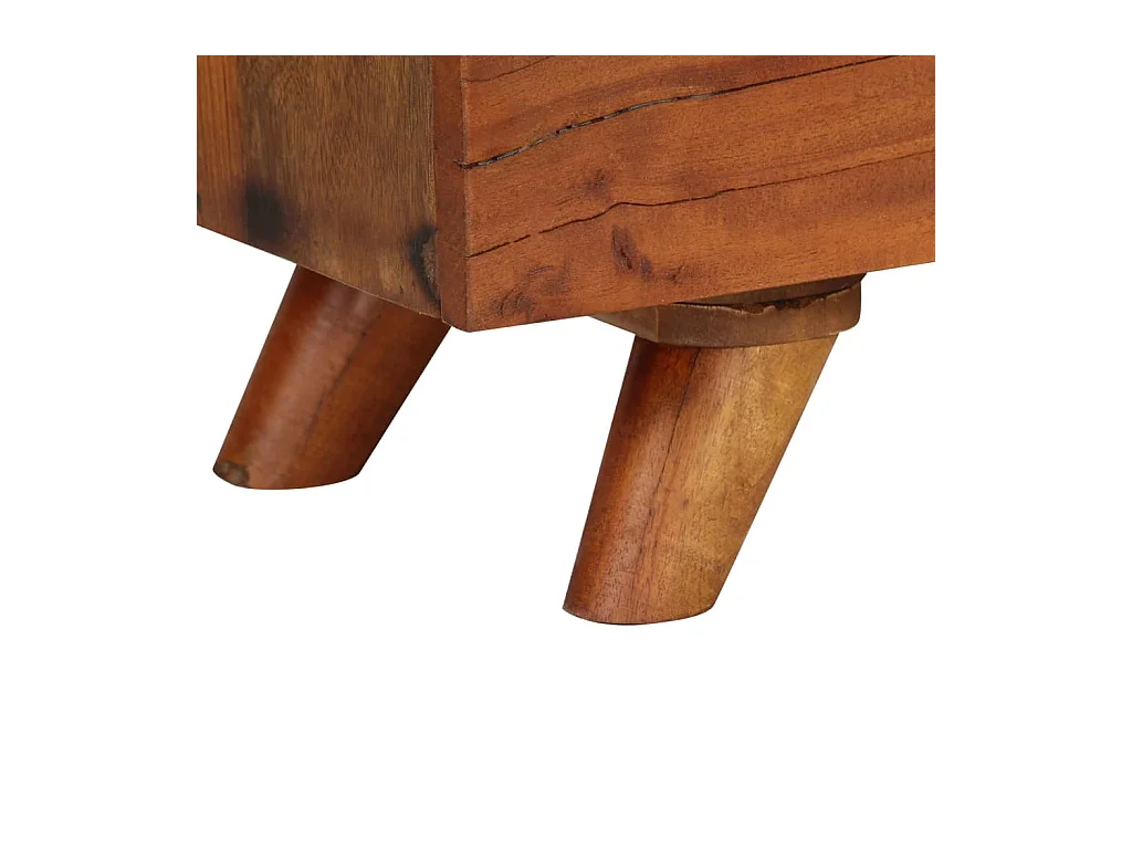 TV-Schrank Massivholz Altholz 140x30x40 cm