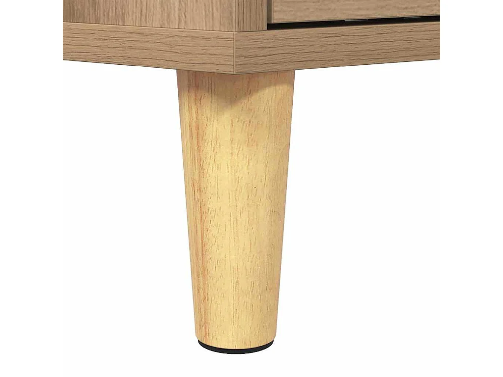 Meuble TV chêne artisanal 150 x 30 x 45 cm Bois d'ingénierie