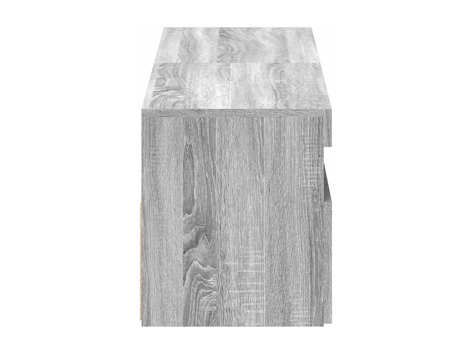 Meubles TV 2 pcs avec lumières LED Sonoma gris 60x35x40 cm