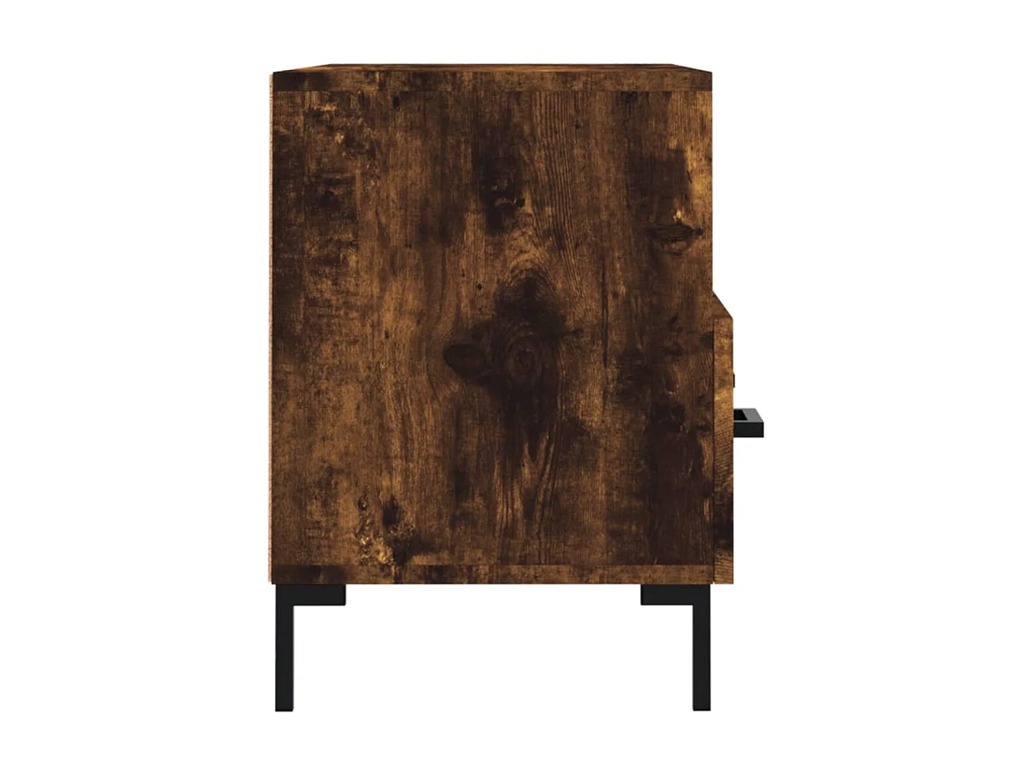 Mueble de TV de roble ahumado 80x36x50 cm Madera de ingeniería