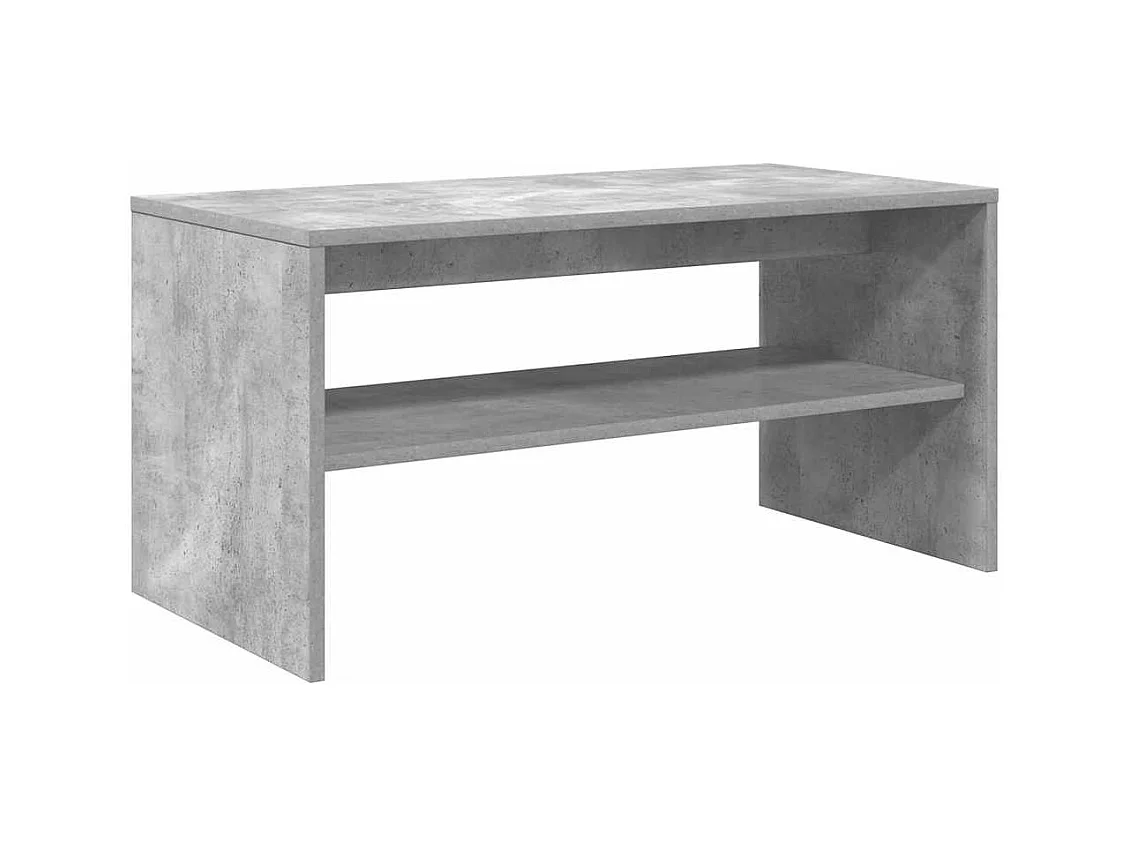 Meuble TV Gris cement 80 x 40 x 40 cm Aggloméré