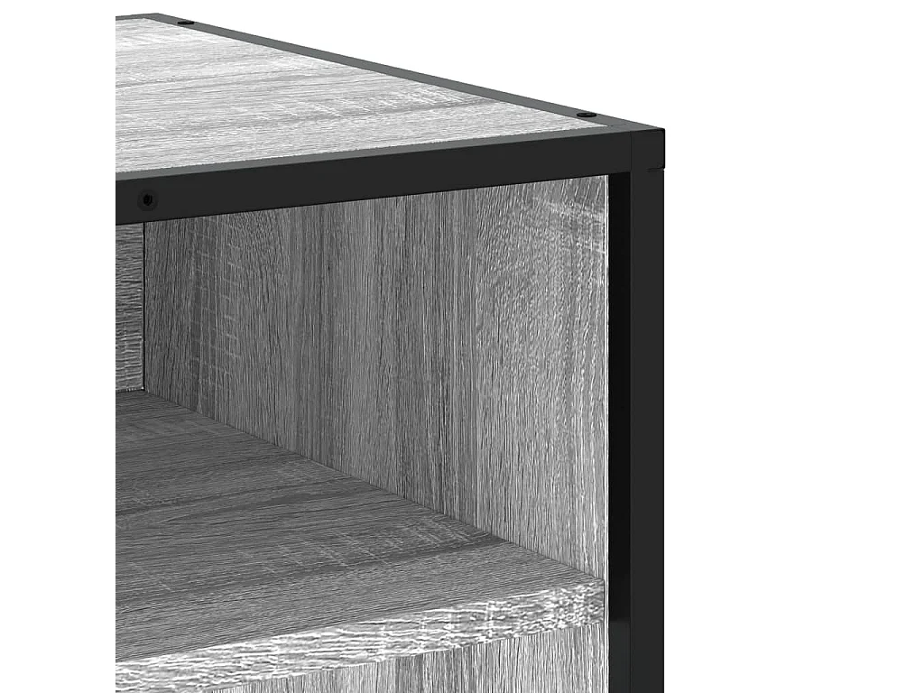 Sonoma TV-meubel grijs 180x40x46 cm bewerkt hout