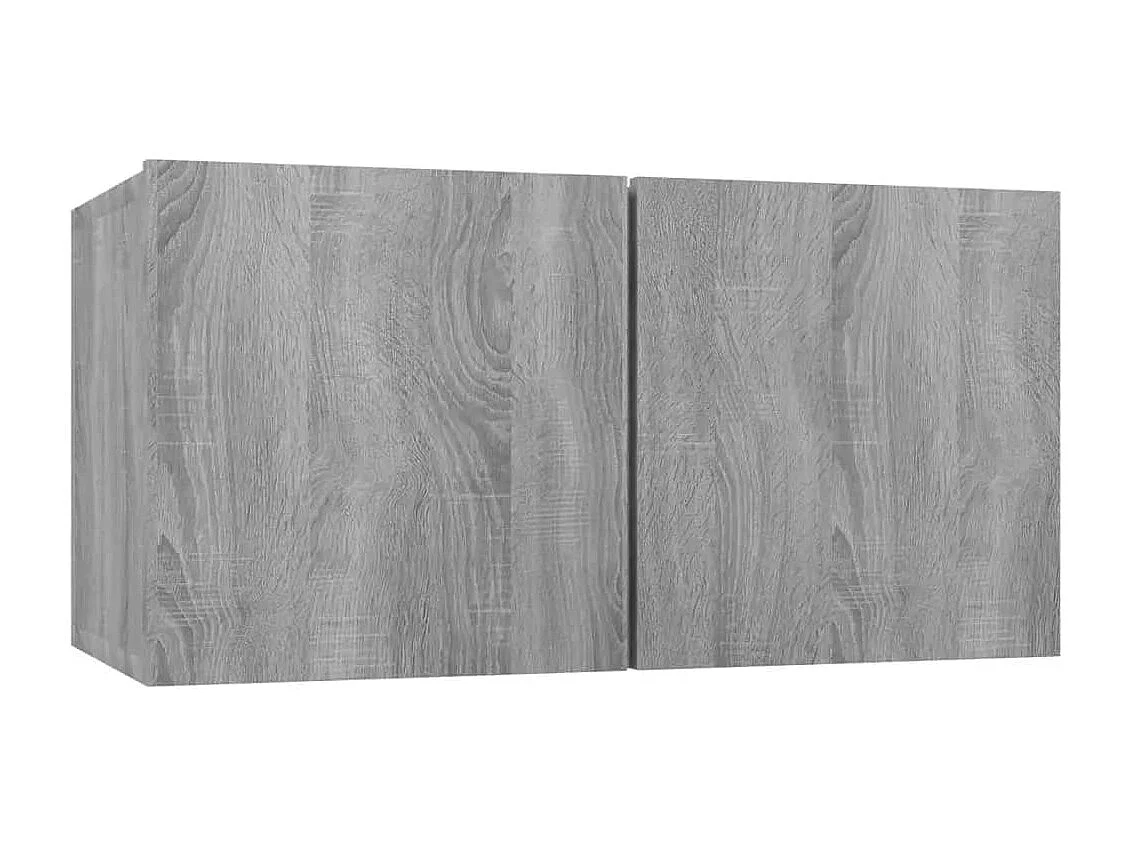 Ensemble de meubles TV 5 pcs Sonoma gris Bois d'ingénierie