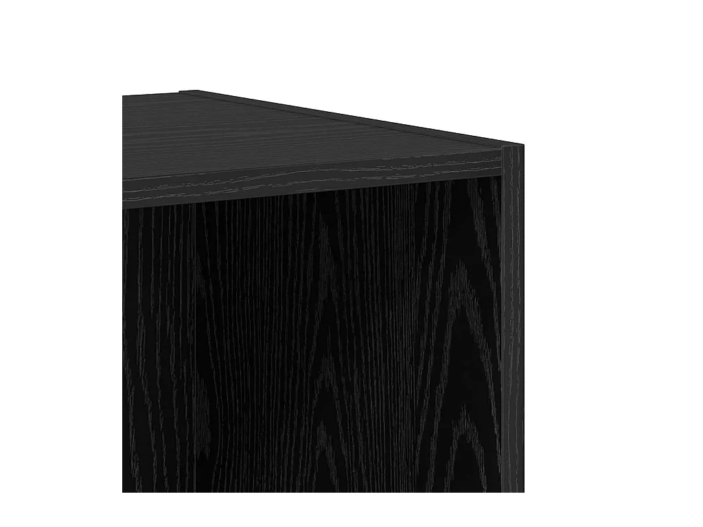 Set di mobili TV da 3 pezzi Rovere nero 37 x 37 x 142,5 cm