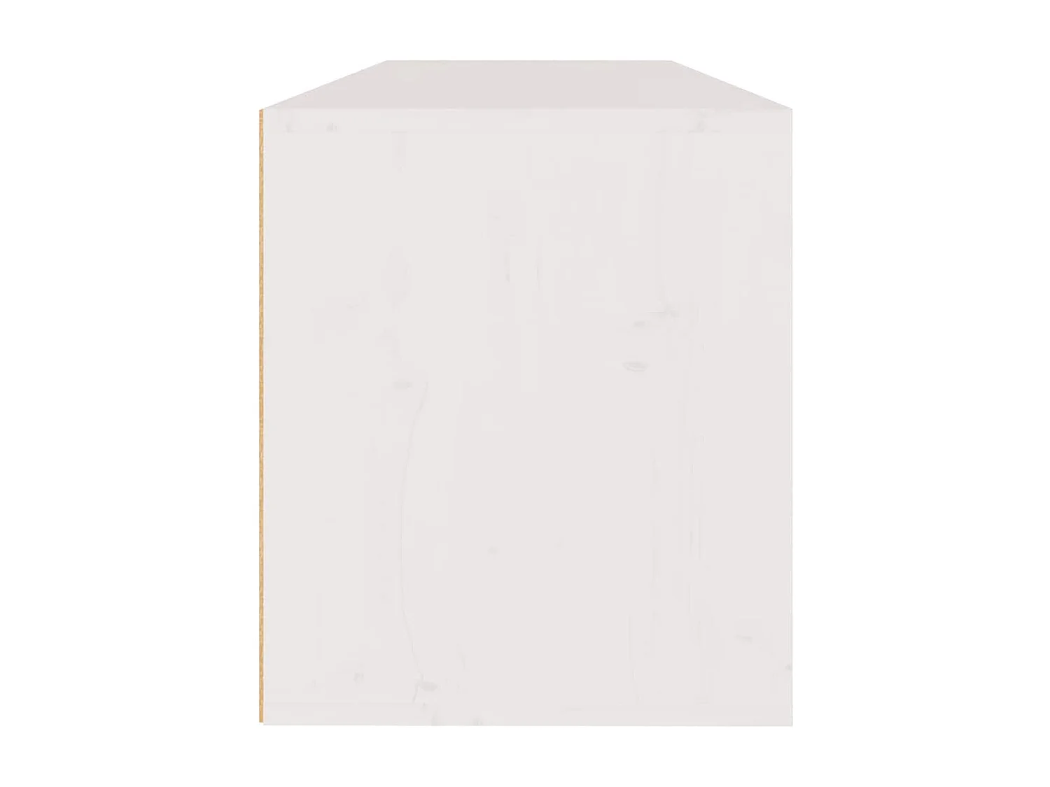 Ensemble de meubles TV 3 pcs blanc bois massif de pin