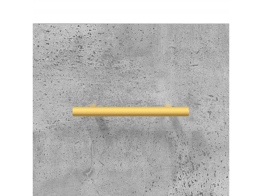 Mueble de TV gris hormigón 150x36x30 cm madera de ingeniería