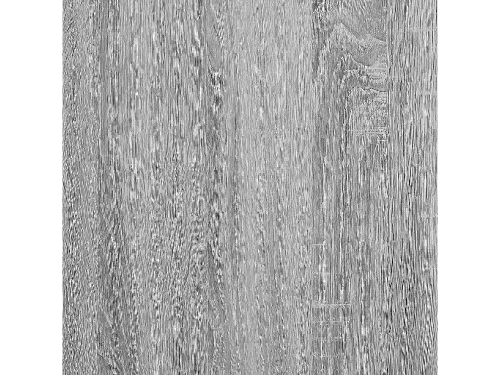 Sonoma grijs tv-meubel 80x34,5x40 cm bewerkt hout en metaal