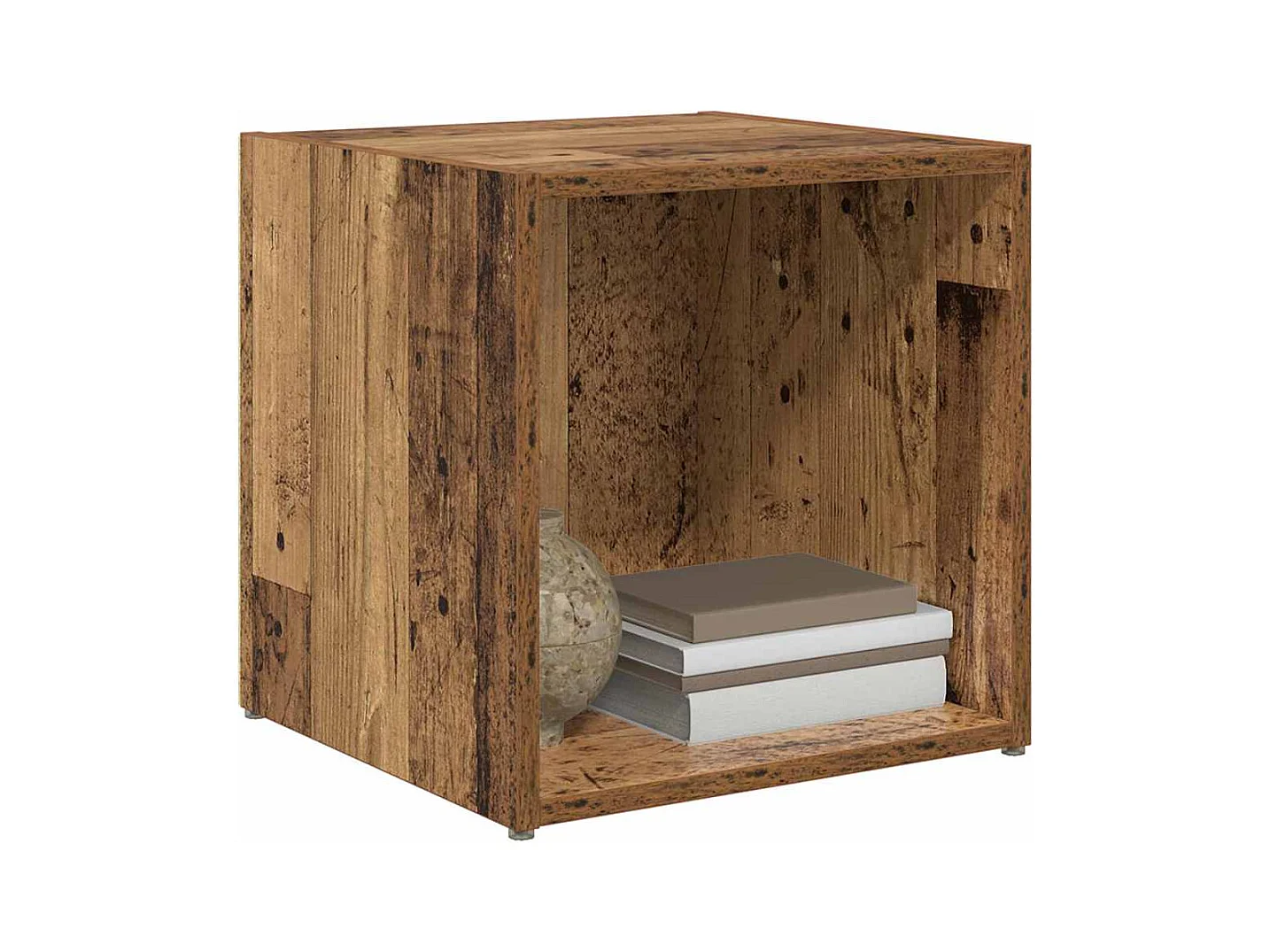 Mueble de TV de 4 piezas Marrón 37 x 35 x 37 cm Madera de ingeniería