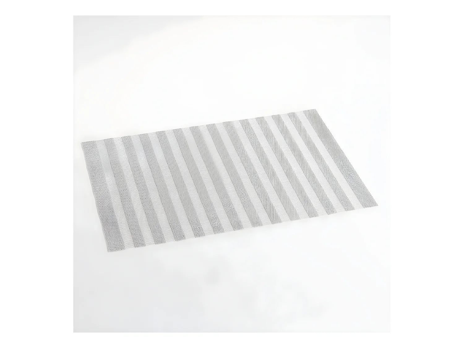 Set de table PVC ajouré Garden Gris 30 x 45 cm