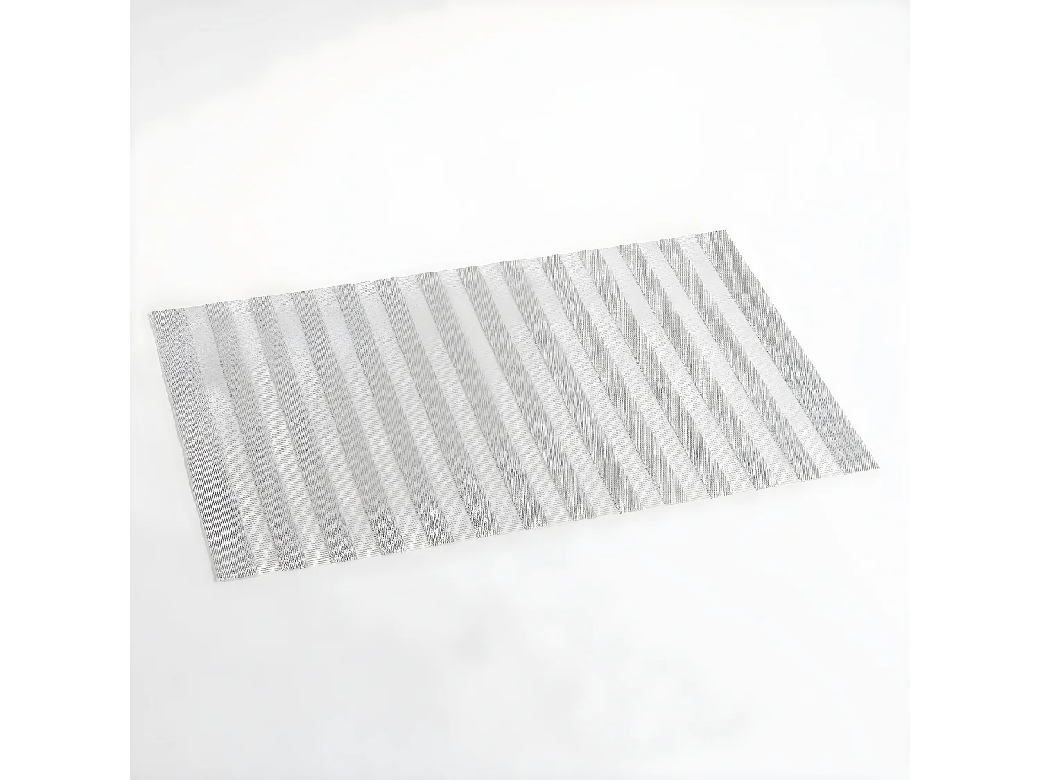 Set de table PVC ajouré Garden Gris 30 x 45 cm