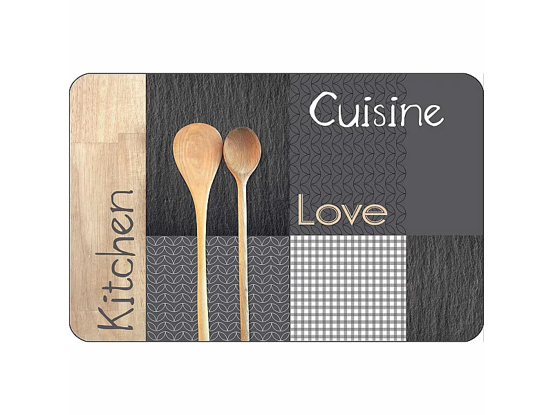 Set de table opaque Modele Cuisine Love