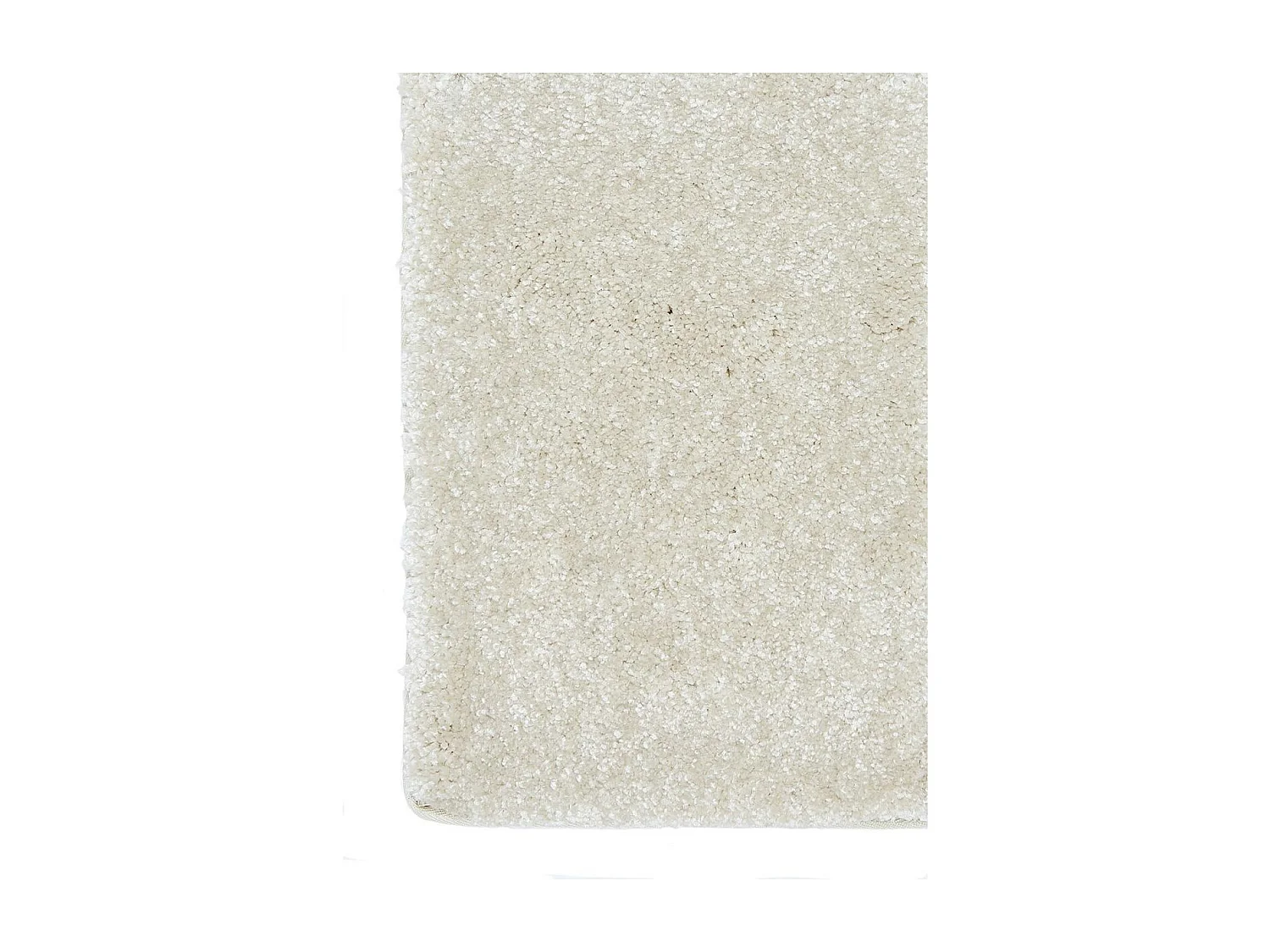 tapis grand salon 490x800 tissé blanc cassé rectangle motif uni EPAISSIA