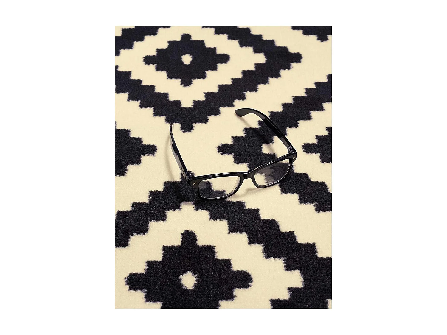 tappeto da soggiorno grande 270x370 tessuto rettangolo crema modello scandinavo AF1 ROMA